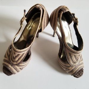 Bakers Marisela Raffia Heels